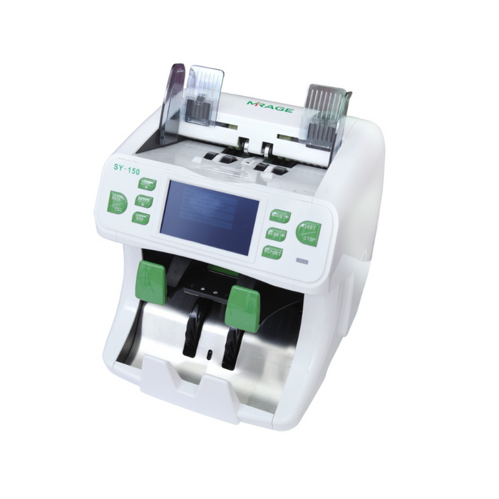 MIRAGE SY-150 Supreme Two Pocket Banknote Discriminator & Sorter (12 Currencies)