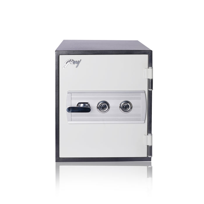 GODREJ INDIA FR 20L Fire Resistant Safe (Vertical) with 2 Key or with Key + Combination Lock