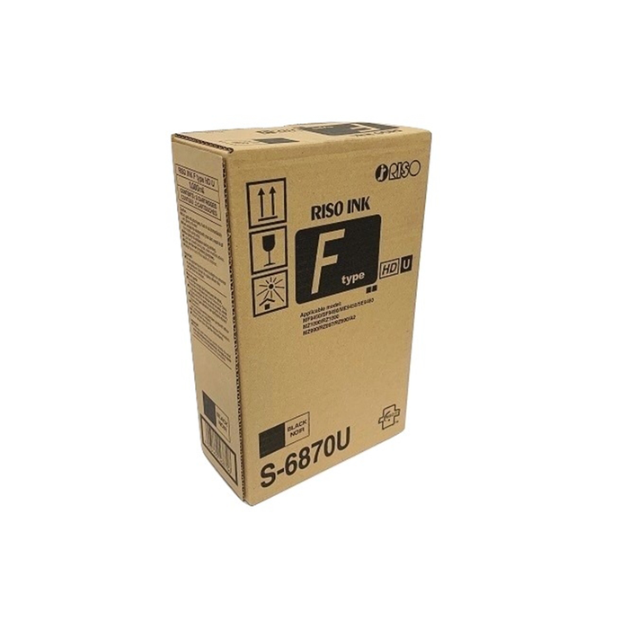 RISO Black HD Ink 1000ML RZ/EZ/MZ/SF/SF II/MF II (BOX OF 2)