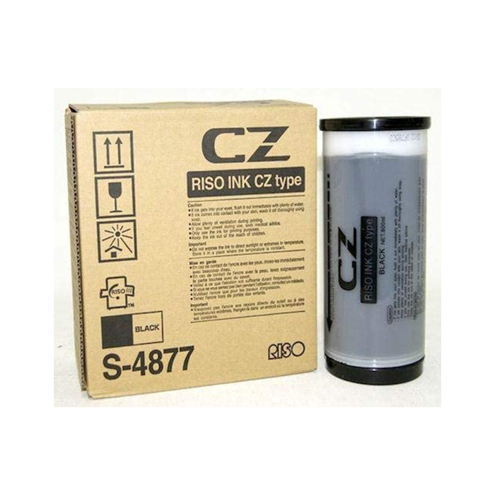 RISO BLACK INK 800 ML CZ (BOX OF 2)