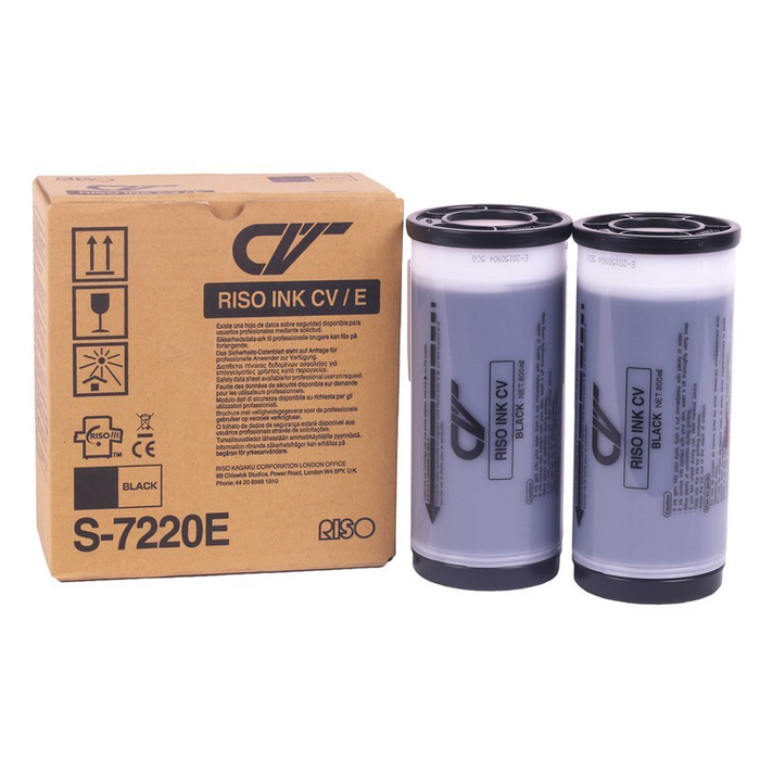 RISO BLACK INK 800 ML CV (BOX OF 2)