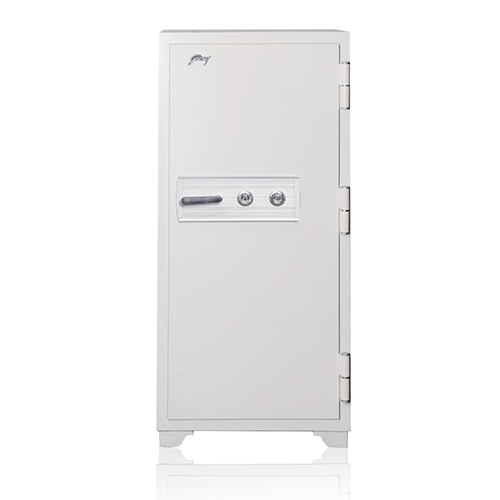 GODREJ INDIA FR1260 Fire Resistant Safe with 2 Key or with Key + Combination Lock