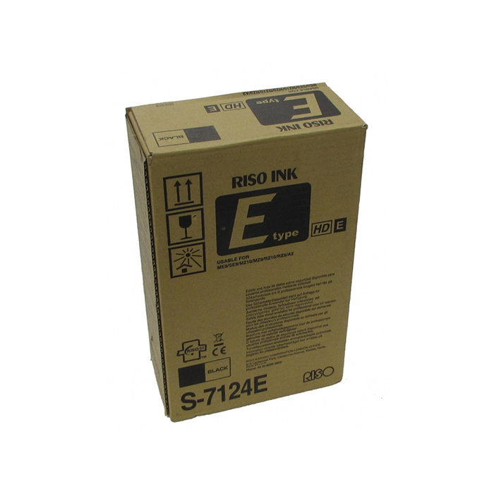 RISO Black HD Ink 1000ML MZ/RZ/EZ/ME/SE (BOX OF 2)